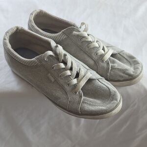 Keds Light Gray Canvas Sneakers
